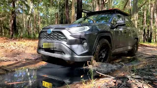 RAV4 Off-Road: Finding an isolated beach #rav4hybrid #ASMR #relaxing