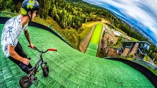 MAX SPEED MINI BMX HILLBOMB!