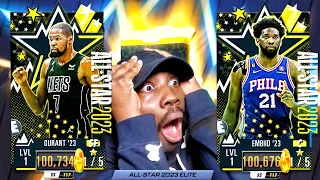 PULLING 100K AMBER In ALL-STAR 2023 PACK OPENING! NBA 2K Mobile Season 5