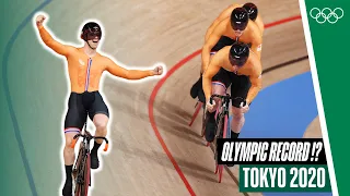 Olympic Record! 🚴‍♂️ | Men's Team Sprint Final | Tokyo 2020