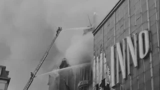 Incendie de l'Innovation Le 22 mai 1967 Rue Neuve à Bruxelles