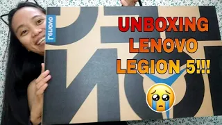UNBOXING LENOVO LEGION 5!! Ryzen 7 RTX3050 🔥🔥
