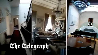 Inside the Russian oligarch's London mansion occupied by squatters