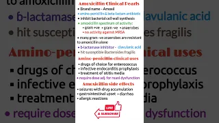 Antibiotics pharmacology, amoxicillin pharmacology, pharmacology made easy, antibiotics short video