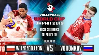 Highlights | Poland vs. Russia | Wilfredo Leon vs. Fedor Voronkov | World Cup 2019