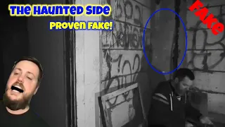 Haunted Side caught staging 100% #exposed #theshape
