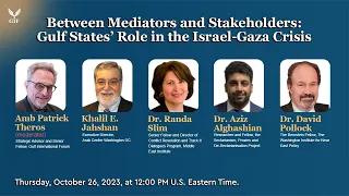 Between Mediators and Stakeholders: Gulf States' Role in the Israel-Gaza Crisis