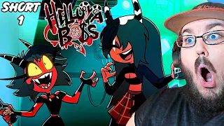 HELLUVA SHORTS 1: HELL'S BELLES // HELLUVA BOSS (LVL UP Exclusive) #helluvaboss REACTION!!!