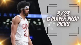 6 Best NBA Player Prop Picks, Bets, Parlays, Predictions for Today March 23rd 3/23
