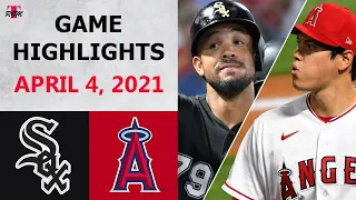 Chicago White Sox vs. Los Angeles Angels Highlights | April 4, 2021 (Cease vs. Ohtani)