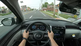 2022 Hyundai Tucson hybrid POV Test Drive