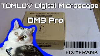 Tomlov DM9 Pro Digital Microscope Review and Use