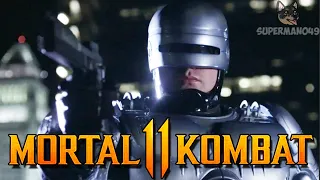 The Most Legendary Robocop Brutality! - Mortal Kombat 11: "Robocop" Gameplay