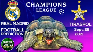 Real Madrid vs Sheriff Tiraspol ⚽ UEFA Champions League 2021/22 🐢 Turtle Football Predictions