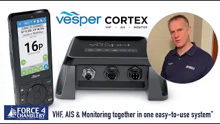 Review and features of the Vesper Cortex - VHF, AIS & Monitoring in one easy-to-use onboard system
