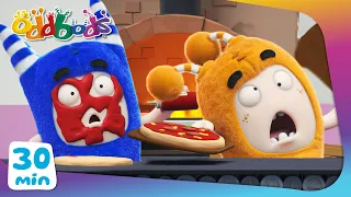 Who Messed up the Pizza? | Oddbods | Food for Kids