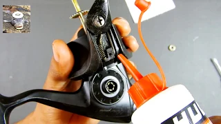 Maintenance of reel, crank, thread guide and pick up || How to keep fishing reel