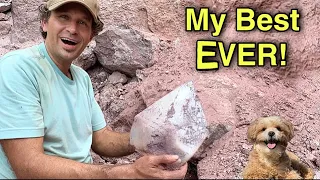 Graves Mountain Crystal Dig Gets SERIOUS!