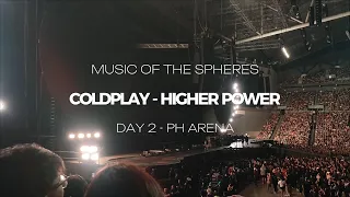 Coldplay - Higher Power | Music of the Spheres / Live in Manila 2024 (Day 2)