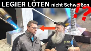 Legier LÖTEN besser als Schweißen? Vom Fachmann erklärt! | Igor Welder