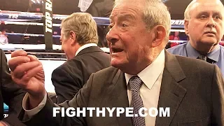 BOB ARUM WELCOMES "PIECE OF CRAP" DANA WHITE INTO BOXING; EXPLAINS WHY HE THINKS IT'S TERRIFIC