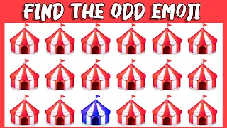 Find The ODD One Out #276 | HOW GOOD ARE YOUR EYES | Emoji Puzzle Quiz