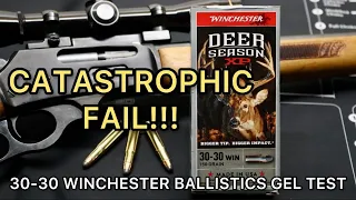 EPIC FAIL!!! 30-30 Winchester Deer Season XP 150gr Ammo Test