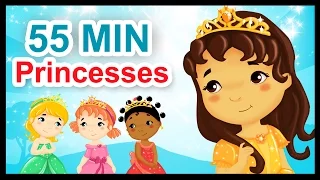Les petites princesses - 55 min de comptines et chansons - Titounis