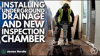 Installing an Underground Drainage and Inspection Chamber | Single Storey Extension #11