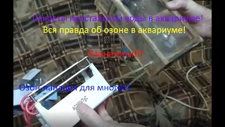 Озонатор-панацея от всех неприятностей в аквариуме!? Чудеса творящие озоном!