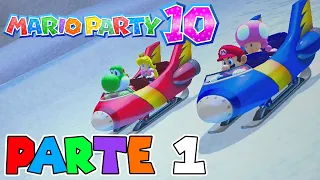 ¡MARIO PARTY 10 CON MI HERMANA! | PARTE #1 | CHEQUIO & CLAUDIA