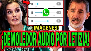 🔴DEMOLEDOR AUDIO por Letizia Ortiz junto con Felipe VI y ATAQUE PRINCESA Leonor por Jaime del Burgo