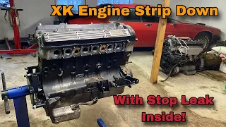 Jaguar 4.2 XK engine strip down (Part 1) - What went wrong?