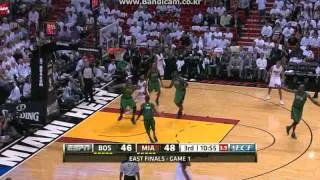 [2012 NBA PO ECF Game 1] Wade&James 54Pts vs Celtics