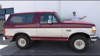 The 1996 Ford Bronco Is the Last Old-School SUV