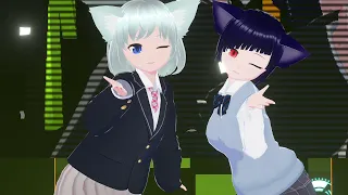 【VRMLiveViewer / 4K60fps】愛包ダンスホール / とま&迷子猫