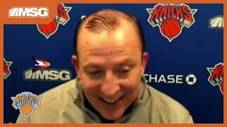 Thibodeau Loves Knicks' Grit & Excited to Have Quickley Back After Win vs Pacers | New York Knicks