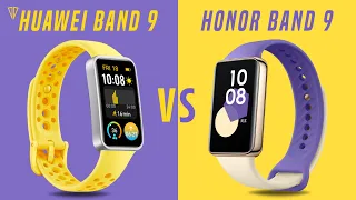 Huawei Band 9 VS Honor Band 9