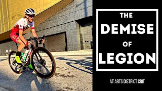 The Demise of the Legion Leadout. 2022 Tulsa Tough Arts District Pro Men's Race.