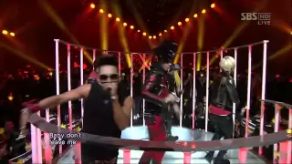 BIGBANG [BAD BOY] @SBS Inkigayo Popular song 20120401