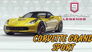 Asphalt 9: Legends открыл CHEVROLET CORVETTE GRAND SPORT