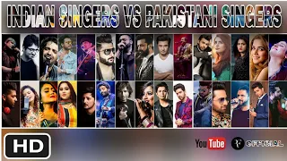 Indian Singers vs Pakistani Singers - Battle Of Voices