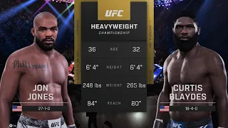 Jon Jones VS Curtis Blaydes | EA UFC 5