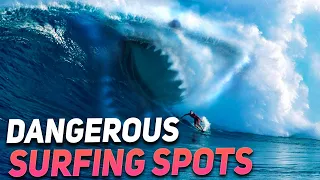 Top 10 DANGEROUS SURFING SPOTS IN THE WORLD(2022)