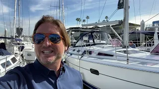 2006 Hunter 36 Sailboat Video walkthrough review by Ian Van Tuyl Yacht Broker San Diego, California