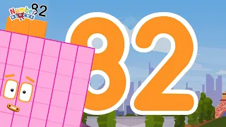 Numberblocks Magic Run 82 - Numberblocks 82 Adventure | Number Explore