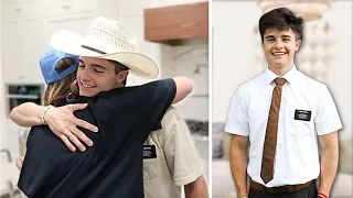 Brock Is Officially A Missionary! Mom Keeps Crying! (Saying Goodbye To The Mullet...BEFORE & AFTER)