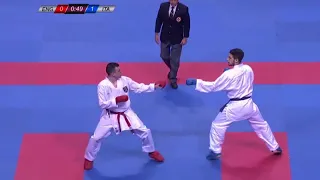 (World Karate Championship Under 21 2017) Kumite Male -75 kg