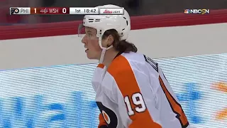 Nolan Patrick Goal - Philadelphia Flyers vs Washington Capitals 1/31/18