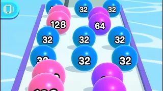 Ball Run 2048 - All Levels Gameplay Android,iOS Levels